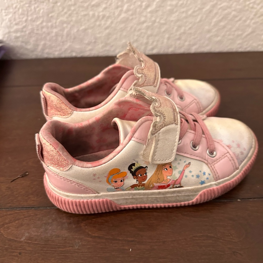 Disney Pink Princess Character Sneakers